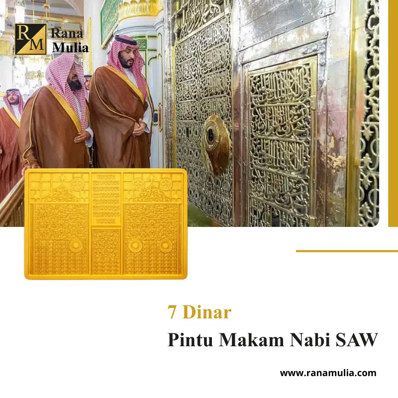 7 Dinar Pintu Makam Nabi SAW